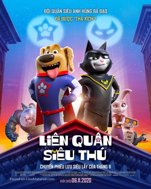 SpaceDog and TurboCat - Vietnamese Movie Poster