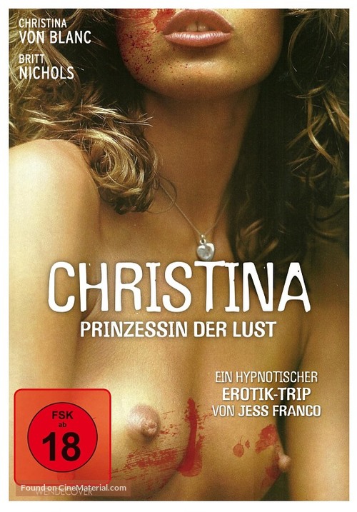 Christina, princesse de l&#039;&egrave;rotisme - German Movie Cover