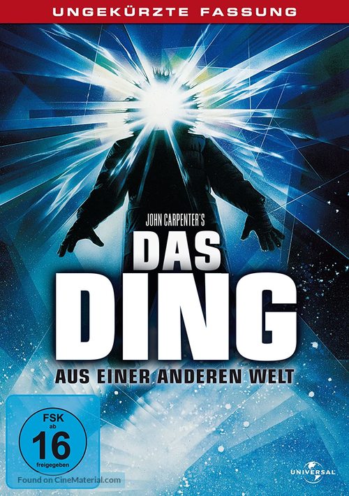 The Thing - German DVD movie cover