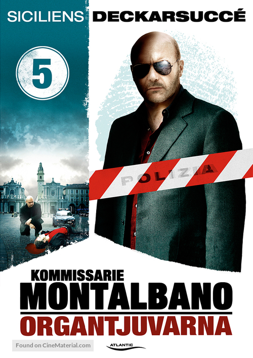 &quot;Il commissario Montalbano&quot; - Swedish DVD movie cover