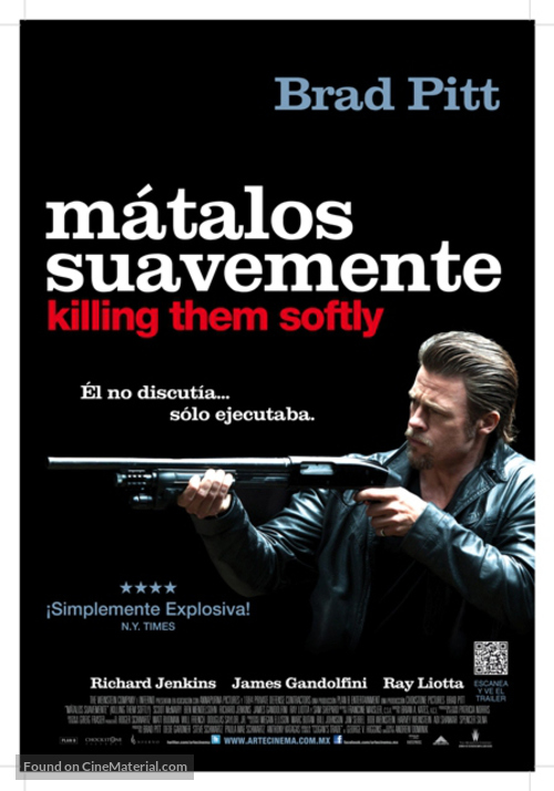 Killing Them Softly - Mexican Movie Poster