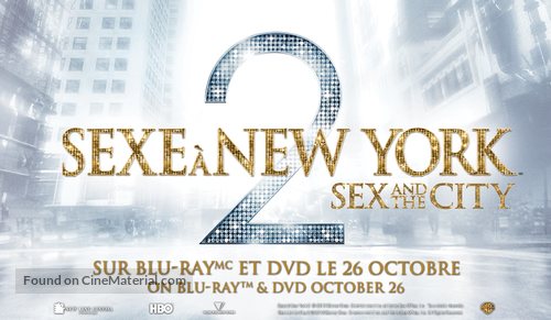 Sex and the City 2 - Canadian Video release movie poster