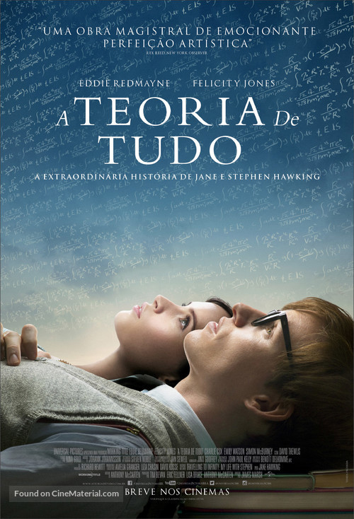 The Theory of Everything - Brazilian Movie Poster