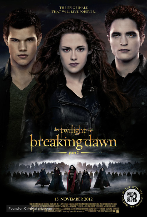 The Twilight Saga: Breaking Dawn - Part 2 - Danish Movie Poster