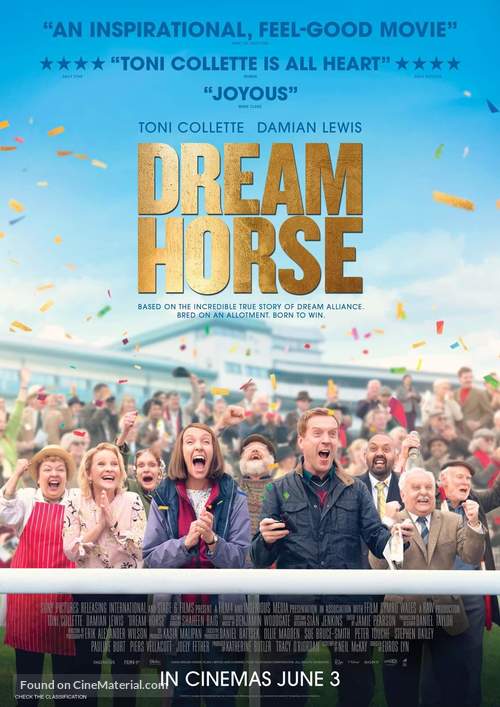 Dream Horse - New Zealand Movie Poster