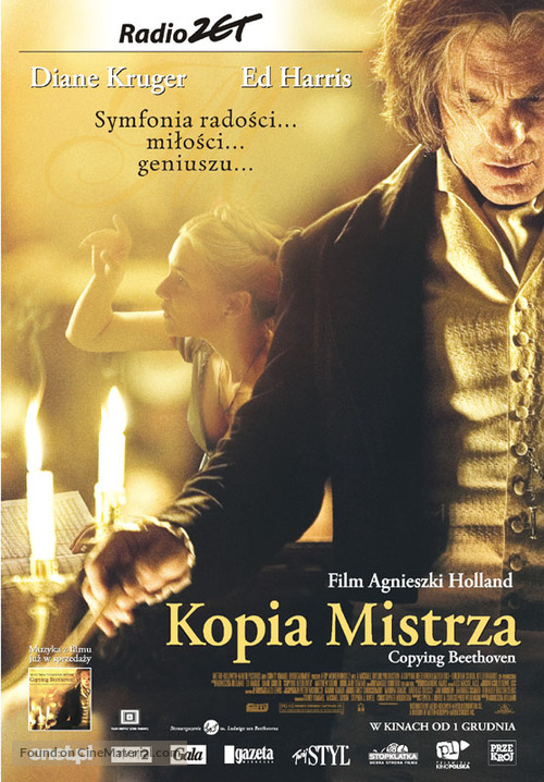 Copying Beethoven - Polish Movie Poster