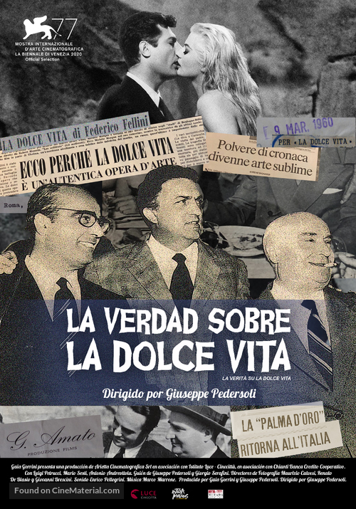 La Verit&agrave; Su La Dolce Vita - Argentinian Movie Poster