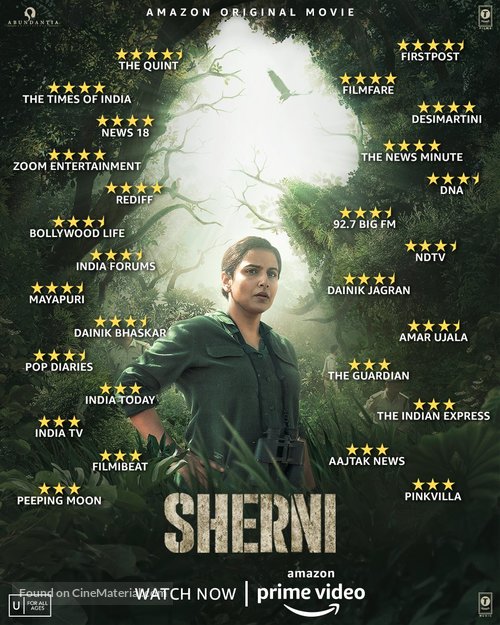 Sherni - Indian Movie Poster
