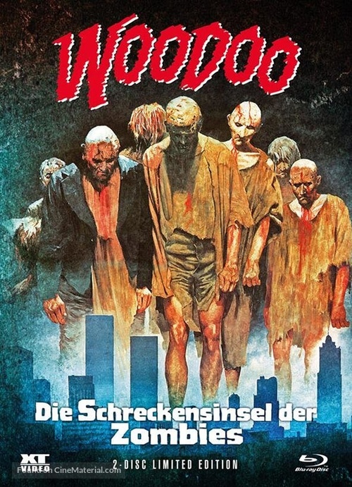 Zombi 2 - Austrian Blu-Ray movie cover