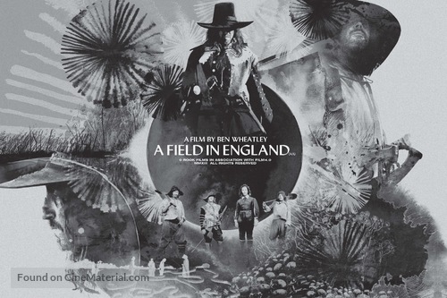 A Field in England - British Movie Poster