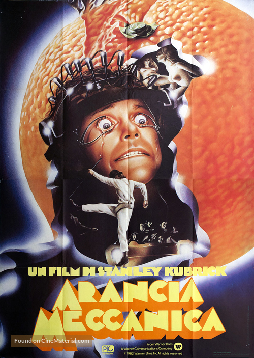 A Clockwork Orange - Italian Movie Poster