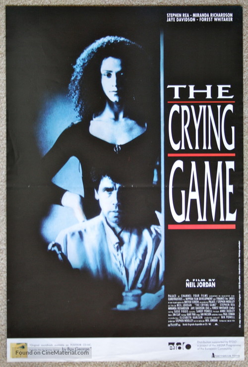 The Crying Game - Belgian Movie Poster