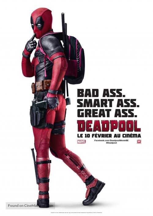 Deadpool - Belgian Movie Poster