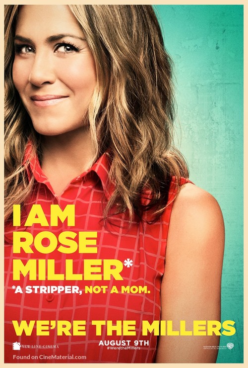 We&#039;re the Millers - Character movie poster