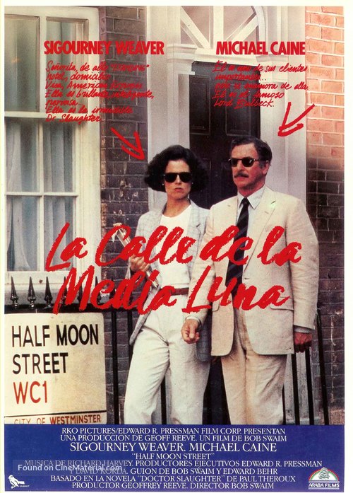 Half Moon Street - Spanish Movie Poster