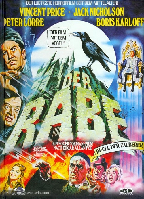 The Raven - Austrian Blu-Ray movie cover
