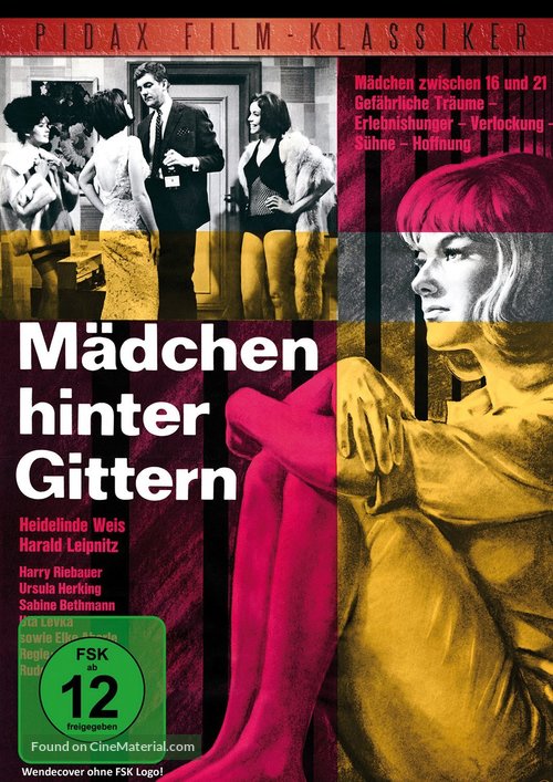 M&auml;dchen hinter Gittern - German DVD movie cover