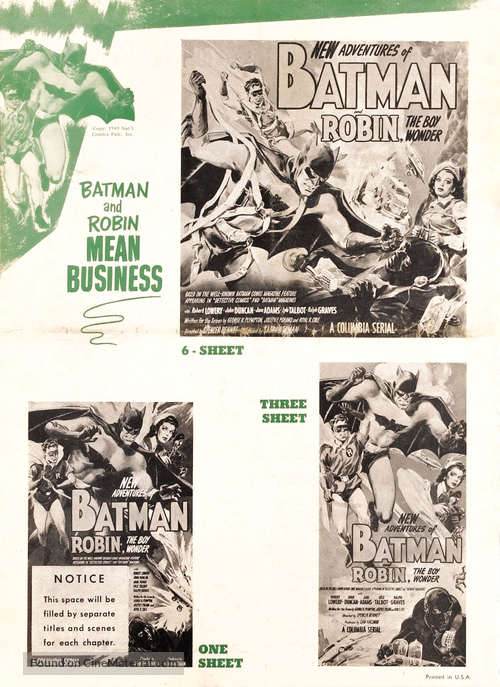 Batman and Robin - poster