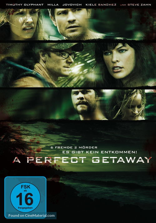 A Perfect Getaway - German Movie Cover