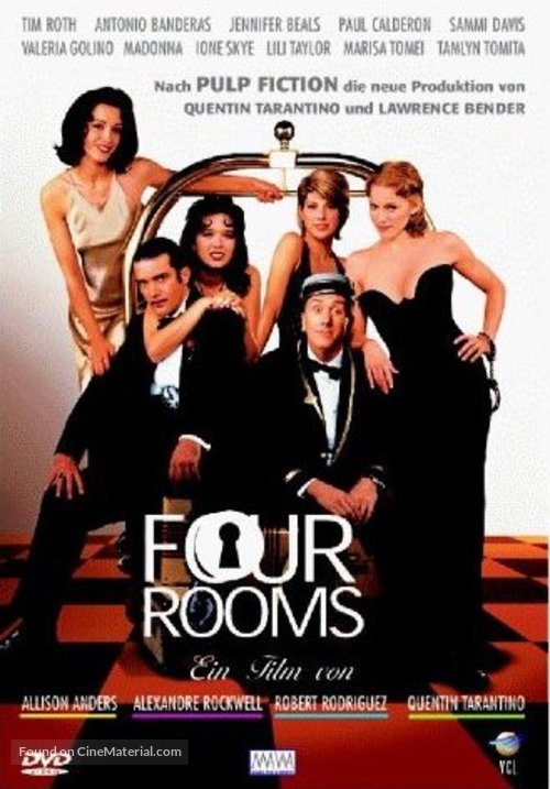 Four Rooms - German Movie Cover