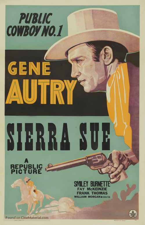 Sierra Sue - Re-release movie poster
