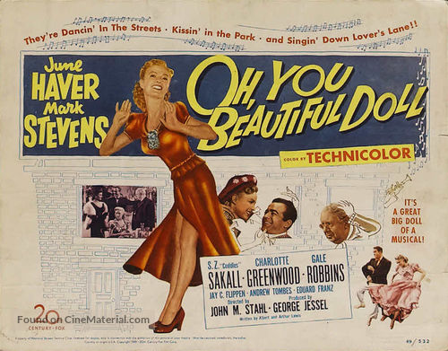 Oh, You Beautiful Doll - Movie Poster