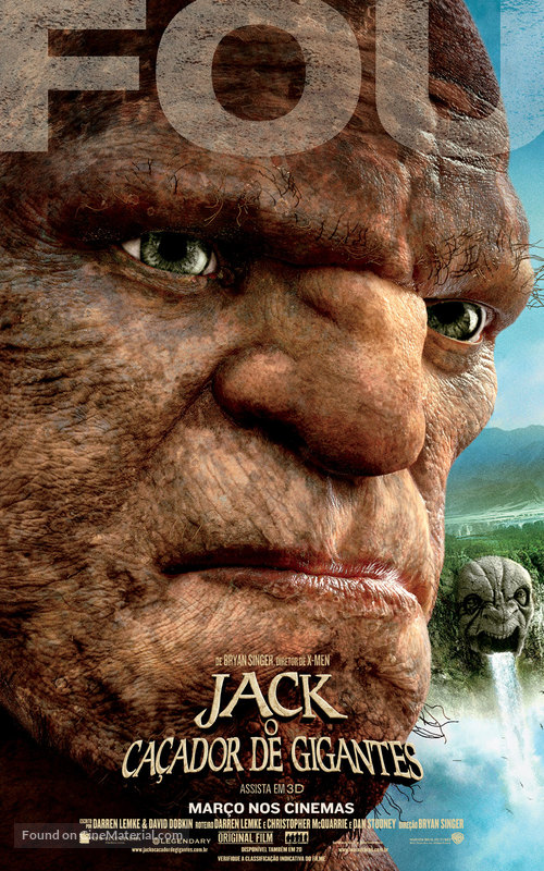 Jack the Giant Slayer - Brazilian Movie Poster