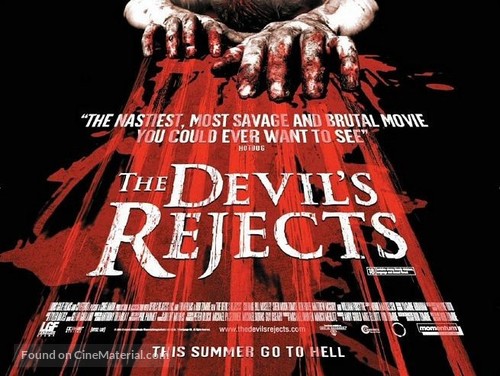 The Devil&#039;s Rejects - British Movie Poster