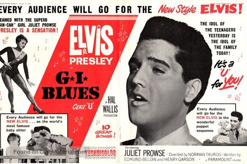 G.I. Blues - British poster