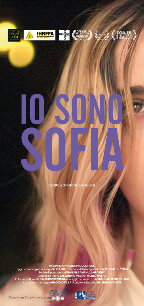 Io sono Sofia - Italian Movie Poster