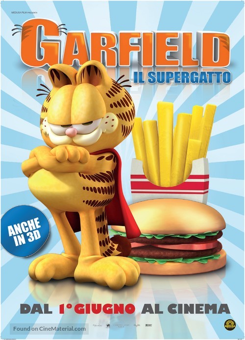 Garfield&#039;s Pet Force - Italian Movie Poster