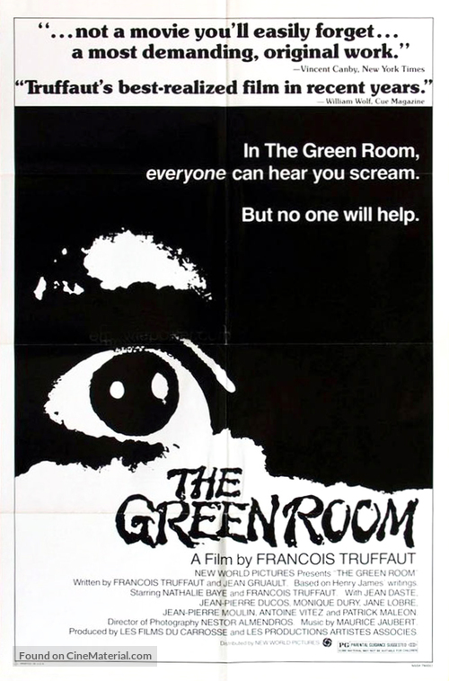La chambre verte - poster