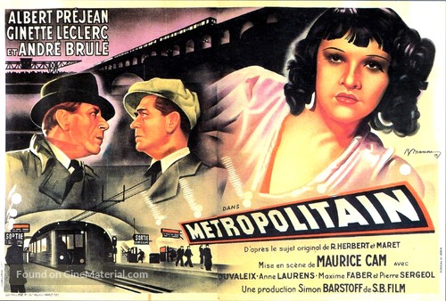 M&eacute;tropolitain - French Movie Poster