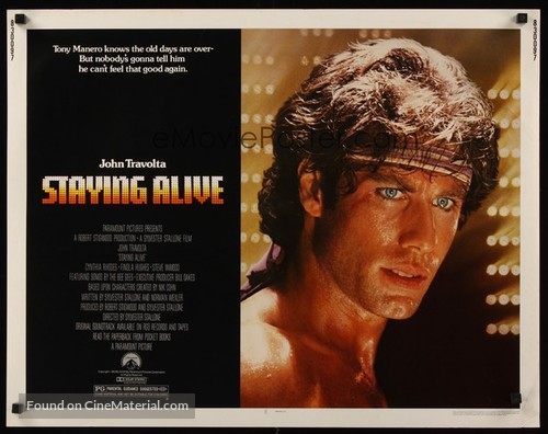 Staying Alive - Theatrical movie poster