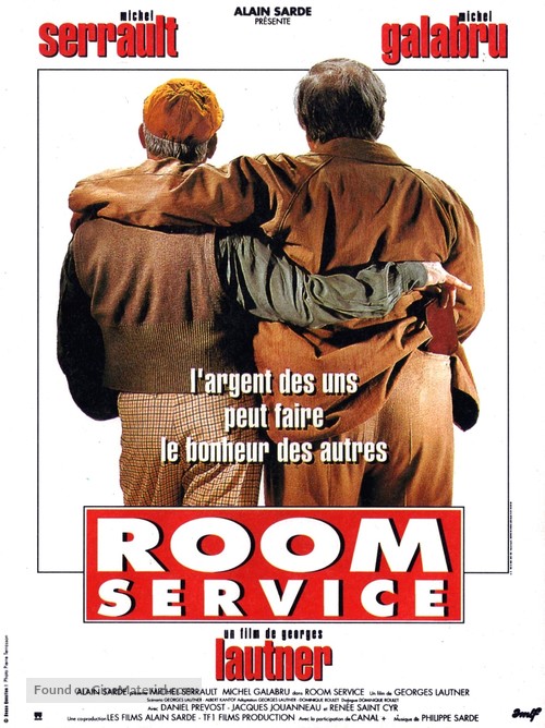 Room Service - French Movie Poster