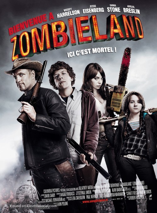 Zombieland - French Movie Poster