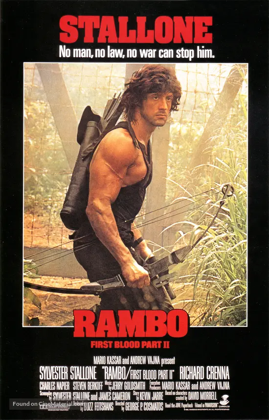 Rambo: First Blood Part II - Movie Poster