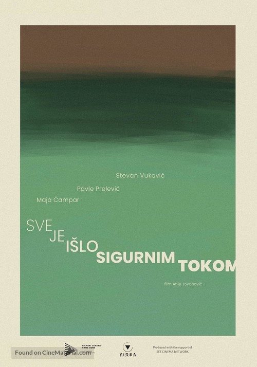 Sve je islo sigurnim tokom - International Movie Poster