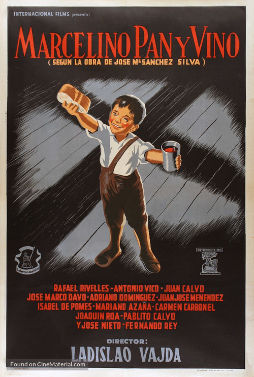 Marcelino pan y vino - Argentinian Movie Poster