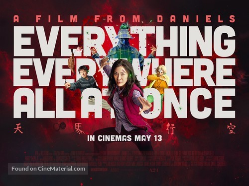 Everything Everywhere All at Once - British Movie Poster