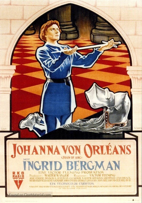 Joan of Arc - German Movie Poster