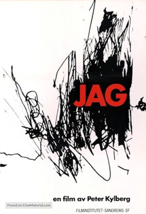 JAG - Swedish Movie Poster