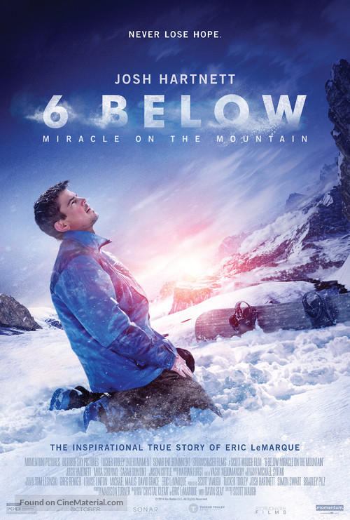 6 Below: Miracle on the Mountain - Movie Poster