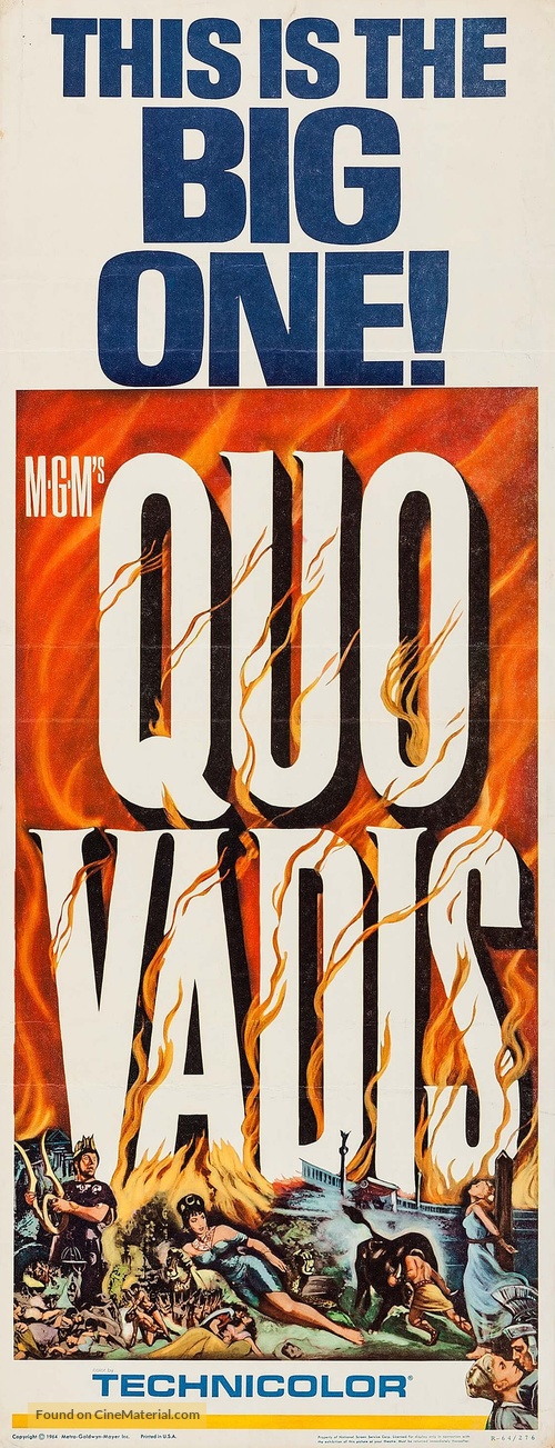 Quo Vadis - Movie Poster