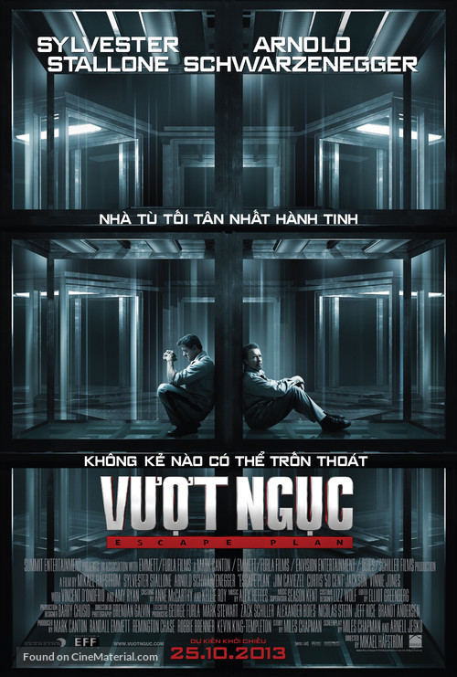 Escape Plan - Vietnamese Movie Poster
