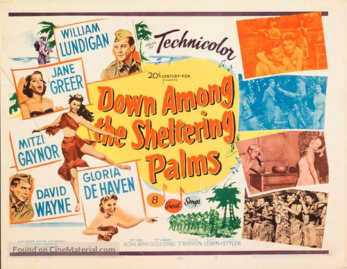 Down Among the Sheltering Palms - Movie Poster
