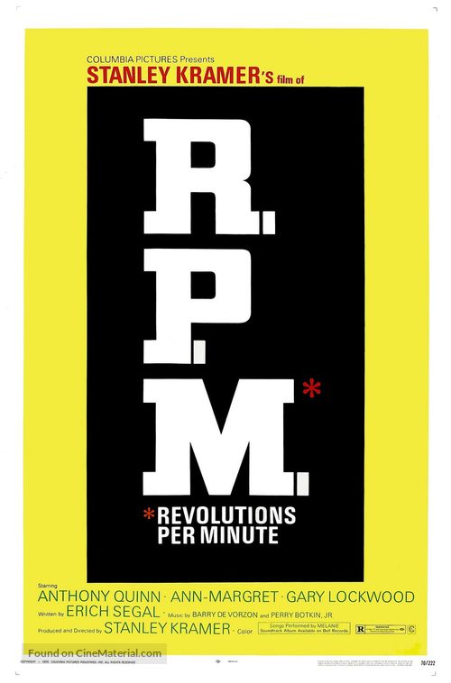 R.P.M. - Movie Poster