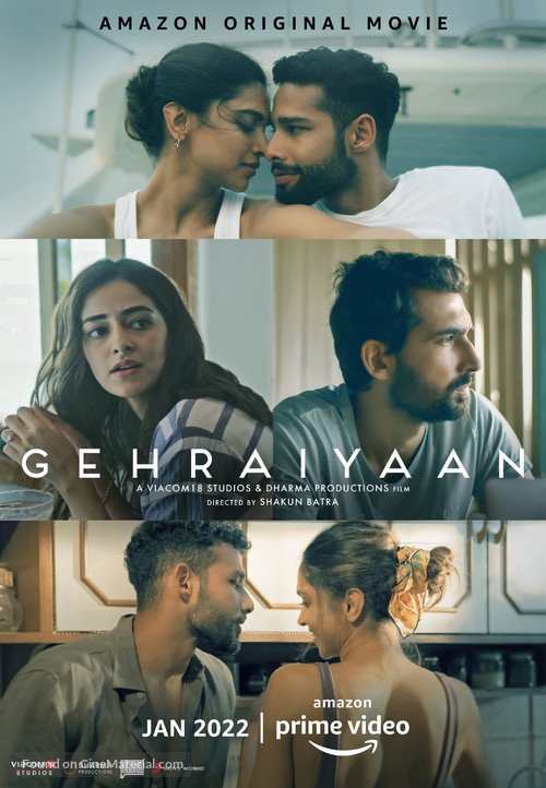 Gehraiyaan - Indian Movie Poster