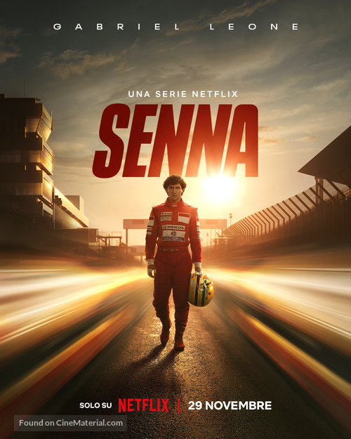 Senna - Italian Movie Poster