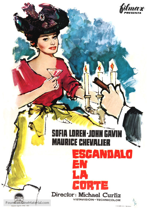 A Breath of Scandal - Spanish Movie Poster